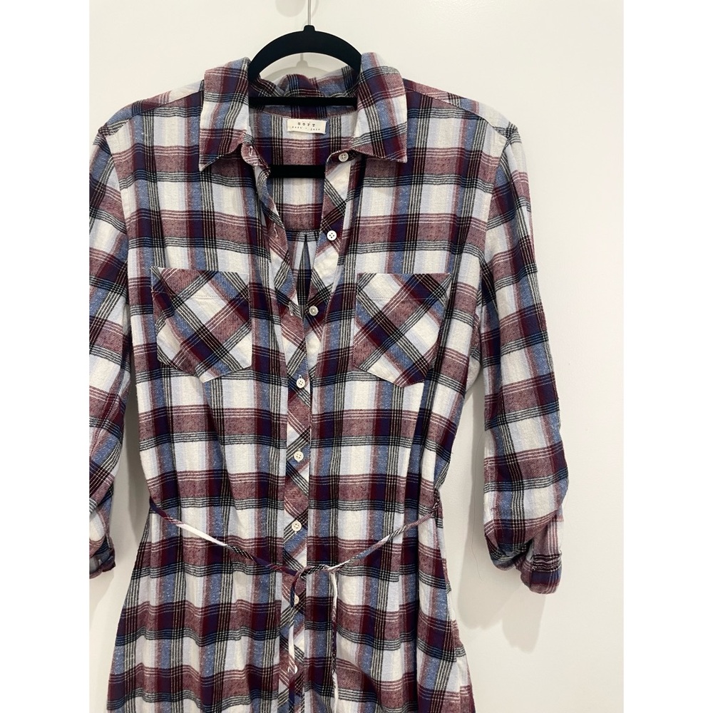 Joie Plaid Flannel Dress